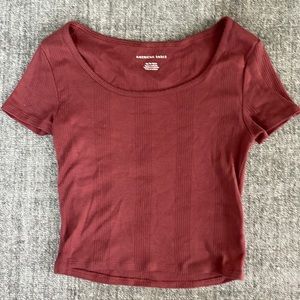 American Eagle Ribbed T shirt